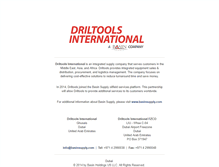 Tablet Screenshot of driltools.net